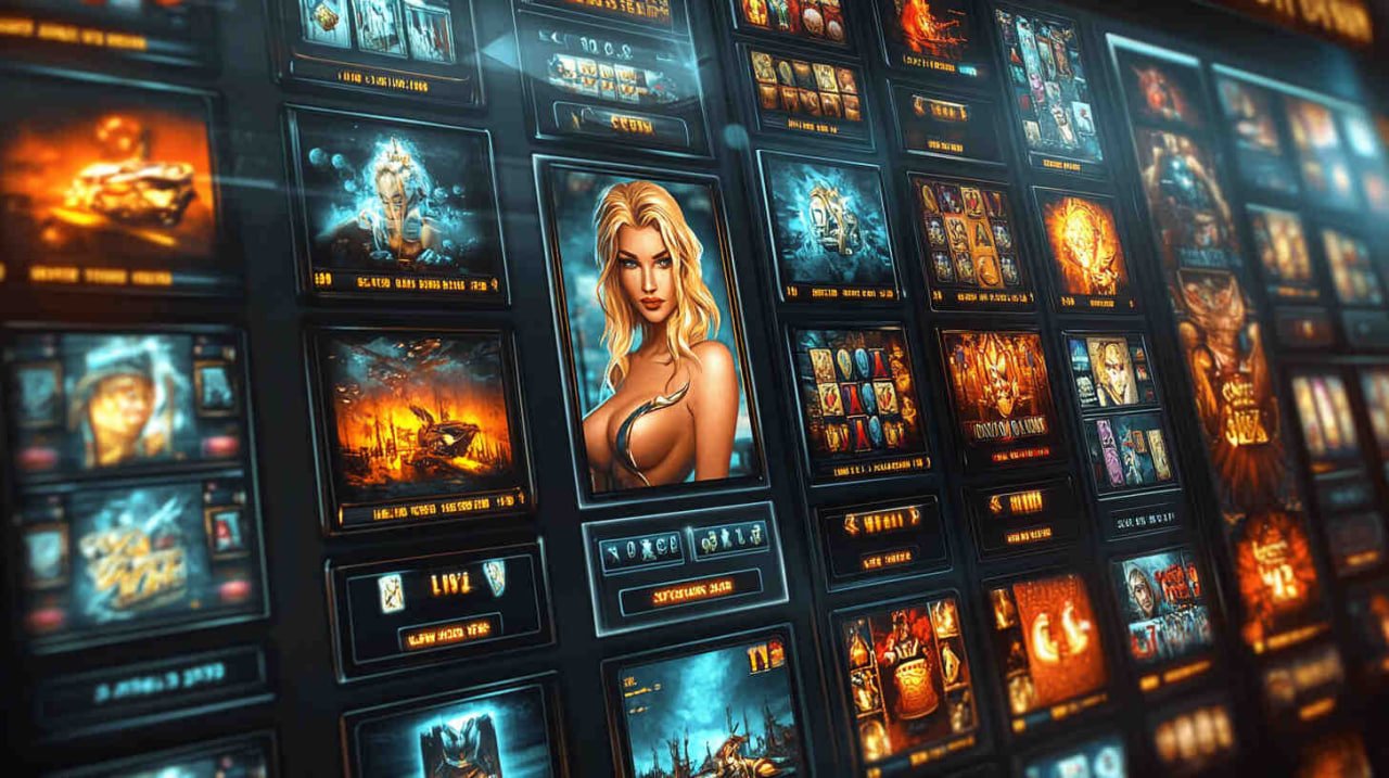 Slots category showcasing colorful reels and vibrant casino symbols in bybet